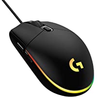Logitech G203 LIGHTSYNC Ratón Gaming con Iluminación RGB Personalizable- 6 Botones Programables- Captor 8K para Gaming…